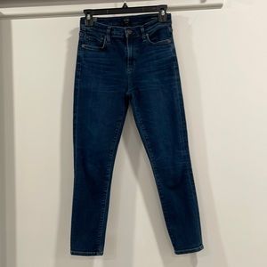 Citizens of Humanity rocket crop high rise skinny jean